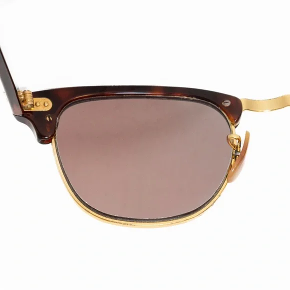 SOLD - Ray-Ban RB3016 Clubmaster W0366 Tortoise Gold 49mm Frame - Picture 14 of 16